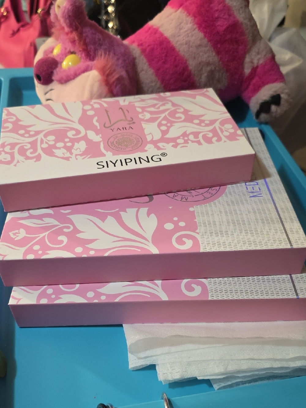 3x pink